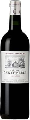 Вино красное сухое «Chateau Cantemerle Grand Cru Classe Haut-Medoc, 0.75 л» 2012 г.