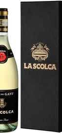 Вино белое сухое «Gavi dei Gavi, 0.75 л» 2020 г. в подарочной упаковке