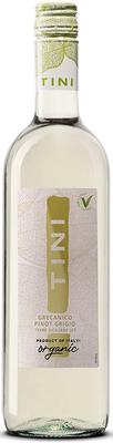 Вино белое полусухое «TINI Organic Grecanico-Pinot Grigio» 2021 г.