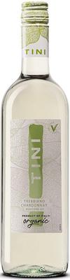 Вино белое полусухое «TINI Organic Trebbiano-Chardonnay» 2020 г.