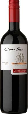 Вино красное сухое «Cono Sur Bicicleta Cabernet Sauvignon» 2012 г., 2 в упаковке