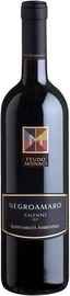 Вино красное сухое «Feudo Monaci Negroamaro» 2021 г.