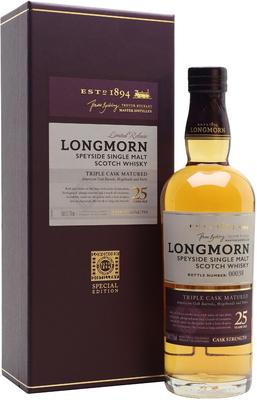 Виски «Longmorn 25 Years Old» в подарочной упаковке