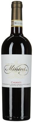 Вино красное сухое «Minini Chianti» 2019 г.