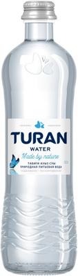 Вода негазированная «Тuran» стекло