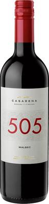 Вино красное сухое «Casarena 505 Malbec» 2020 г.