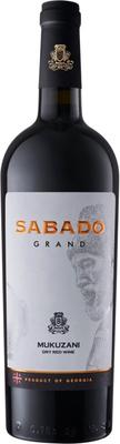 Вино красное сухое «Sabado Grand Mukuzani» 2018 г.