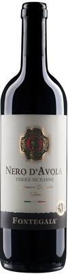Вино красное сухое «Fontegaia Nero D'Avola» 2019 г.
