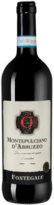 Вино красное сухое «Fontegaia Montepulciano D'Abruzzo» 2020 г.