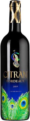 Вино красное сухое «Le Bordeaux de Citran Rouge, 0.75 л» 2019 г.