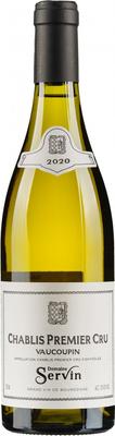 Вино белое сухое «Domaine Servin Chablis Premier Cru Vaucoupin» 2020 г.