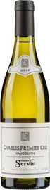 Вино белое сухое «Domaine Servin Chablis Premier Cru Vaucoupin» 2020 г.