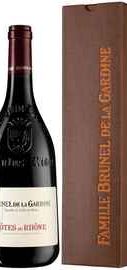 Вино красное сухое «Brunel de la Gardine» 2020 г. в подарочной упаковке