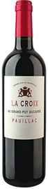 Вино красное сухое «La Croix de Grand-Puy Ducasse» 2017 г.
