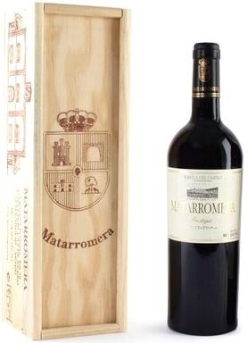Вино красное сухое «Matarromera Prestigio» 2016 г., в деревянной коробке