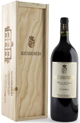 Вино красное сухое «Matarromera Reserva» 2014 г., в деревянной коробке