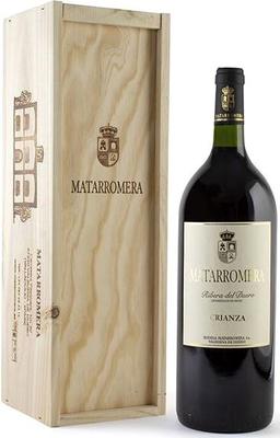 Вино красное сухое «Matarromera Crianza» 2017 г., в деревянной коробке