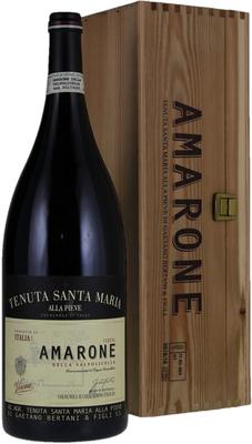 Вино красное сухое «Amarone della Valpolicella Classic Riserva, 1.5 л» 2015 г., в деревянной коробке