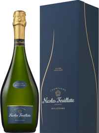 Шампанское белое брют «Nicolas Feuillatte Cuvee Speciale Millesime» 2015 г., в подарочной упаковке