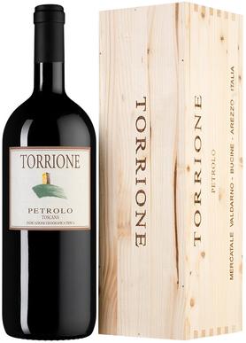Вино красное сухое «Torrione, 1.5 л» 2016 г., в деревянной коробке