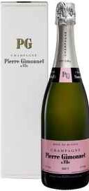 Шампанское розовое брют «Pierre Gimonnet & Fils Rose de Blancs Brut 1er Cru» в подарочной упаковке