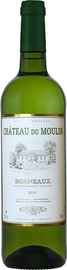 Вино белое сухое «Chateau du Moulin» 2020 г.