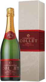Шампанское белое брют «Collet Grand Art» в подарочной упаковке