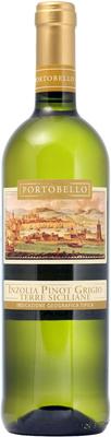 Вино белое сухое «Portobello Inzolia-Pinot Grigio Delle Venezie» 2021 г.