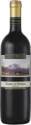 Вино красное сухое «Portobello Nero D`Avola Terre Siciliane» 2020 г.