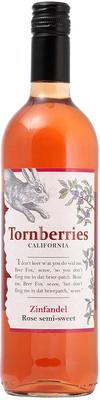Вино розовое полусладкое «Tornberries Zinfandel Rose» 2020 г.