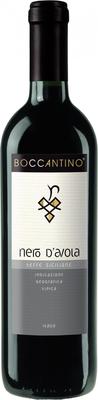 Вино красное сухое «Boccantino Nero D`Avola Terre Siciliane» 2020 г.