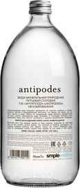 Вода негазированная «Antipodes, 1 л» в стеклянной бутылке