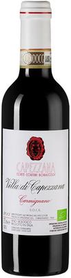 Вино красное сухое «Villa di Capezzana Carmignano, 0.375 л» 2018 г.