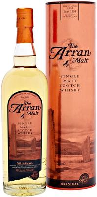 Виски шотландский «Arran Original» в подарочной упаковке-тубе