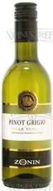 Вино белое сухое «Zonin Pinot Grigio Delle Venezie, 0.25 л»