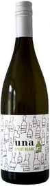 Вино белое полусухое «UNA Pinot Blanc» 2021 г.