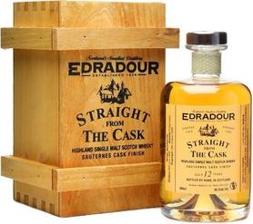 Виски шотландский «Edradour Sauternes Finish» в деревянной подарочной упаковке