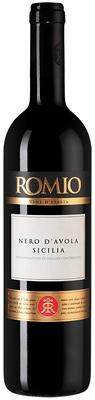 Вино красное полусухое «Romio Nero d'Avola» 2021 г.