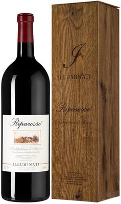 Вино красное сухое «Dino Illuminati Montepulciano d'Abruzzo Riparosso» 2020 г. в подарочной упаковке