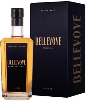 Виски французский «Bellevoye Finition Grain Fin» в подарочной упаковке