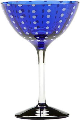Бокал «Zafferano Perle Cocktail Blu» для коктейлей