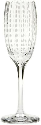 Бокал «Zafferano Perle Sparking wine glass Trasparente» для шампанского