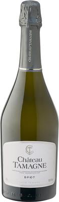 Вино игристое белое брют «Шато Тамань, 0.187 л»