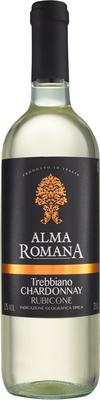 Вино белое сухое «Alma Romana Trebbiano/Chardonnay»