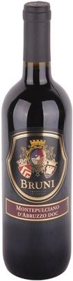Вино красное сухое «Bruni Montepulciano d'Abruzzo»