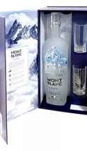 Водка «Mont Blanc» в подарочной упаковке с 2 рюмками
