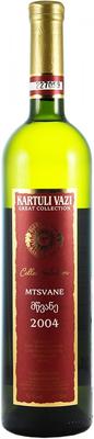 Вино белое сухое «Картули Вази Грейт Коллекшн Мцване» 2004 г.