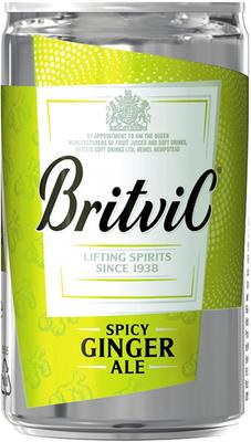 Напиток «Britvic Spicy Ginger Ale» в жестяной банке