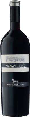 Вино красное сухое «Eugenio Collavini Merlot dal Pic, 0.75 л» 2007 г,
