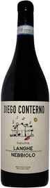 Вино красное сухое «Diego Conterno Langhe Nebbiolo» 2020 г.